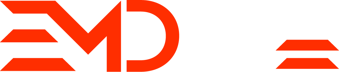 logo - wide - orange and white